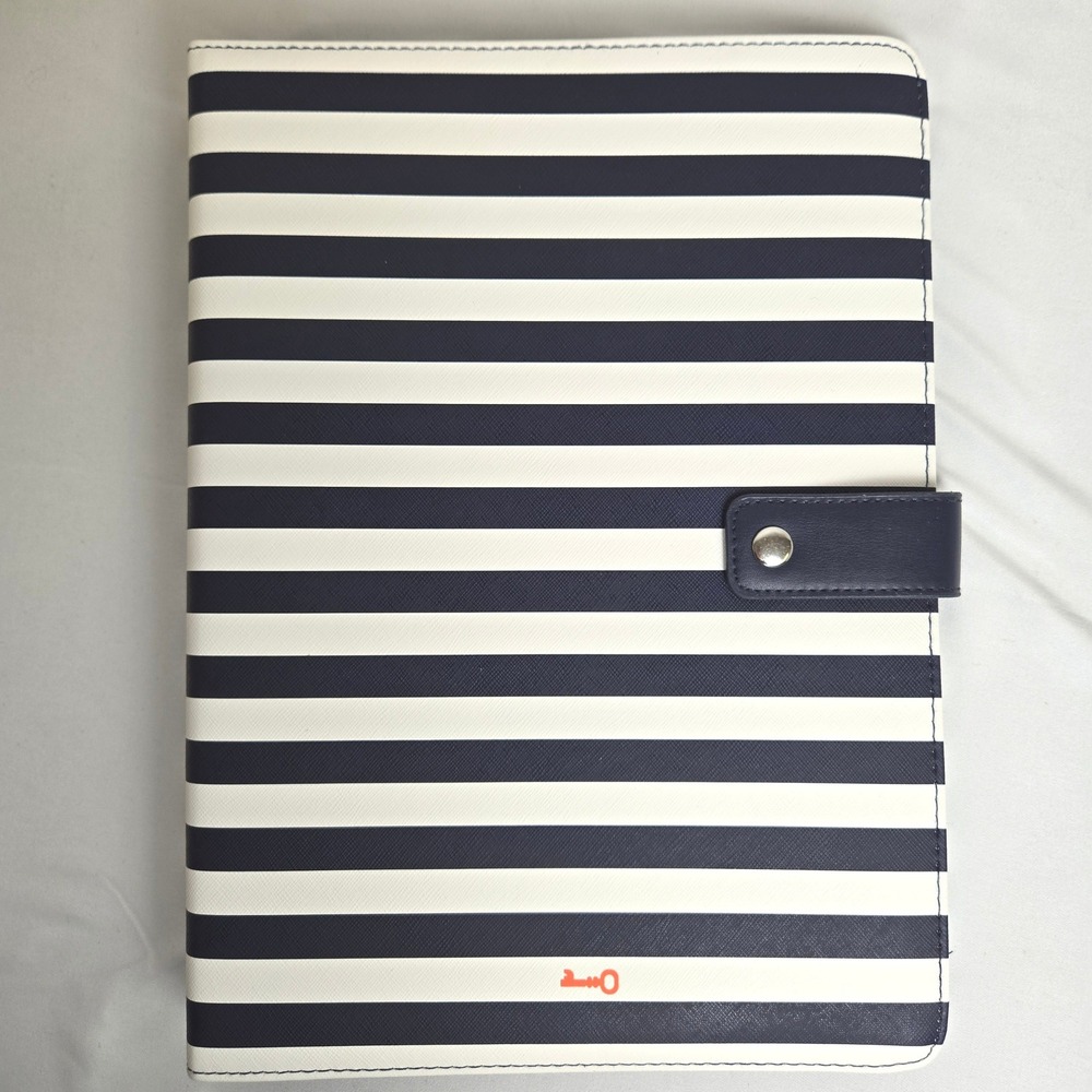 Stella & Dot Keep‎ Collective Portfolio, Jewelry Charm Storage, Blue White, New